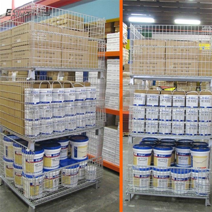 Galvanized Wire Containers